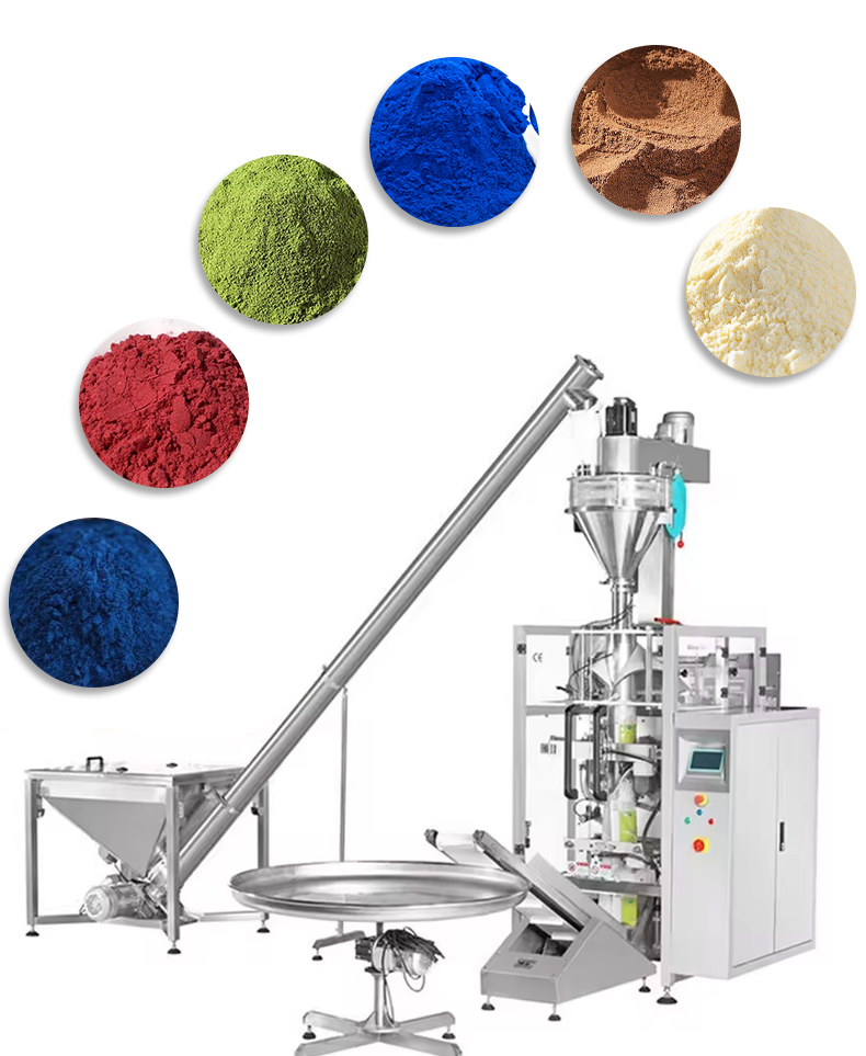 Multi-Function Packaging Machines spice Food Packing Machine spice Flour Washing Detergent coffee Powder Filling Packing Machine