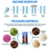 Automatic Auger Filling 8 Lanes 2g 10g Meal Replacement Powder Stick Packing Machine