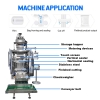 Automatic Auger Filling 8 Lanes 2g 10g Meal Replacement Powder Stick Packing Machine