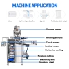 CE Certification Automatic 8 Lane Liquid Jelly Sachet Stick Pack Filling Packaging Packing Machine
