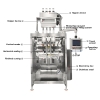 Multi lane powder granule packing machine powder sachet packing machine coffee milk tea powder packing machine