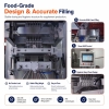 6 Lane Automatic 0.5g Snus Powder Pouch Machine Nicotin Pouches Making Machine