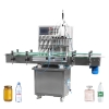  Supplier Low Price Small Wine Water Liquid Filler Glass Bottle filling capping and labeling machine production line