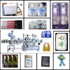 Factory Jar Round Bottle Labeling Machine Semi Automatic Double Side Sticker Label Applicator Machine For Plastic Glass Bottle
