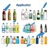 Automatic Desktop Liquid Filling Machine Water Oil Sauce Juice Liquid Filling Capping Machine Labeling Machine