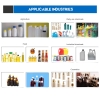 Aseptic Bag Constant Temperature piston essential oil cosmetics lotion cream bottle paste liquid filling machine