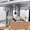 Automatic Desktop Liquid Filling Machine Water Oil Sauce Juice Liquid Filling Capping Machine Labeling Machine