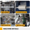 Automatic Instant Coffee Powder Stick Packing Production Line for 4 Lane 3 in 1 Coffee Stick Cartoning Packing Machine