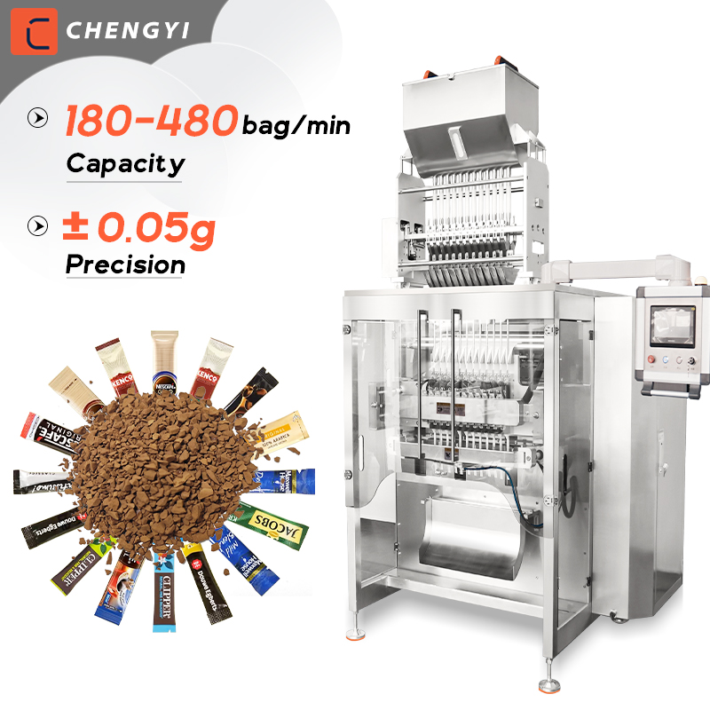 Automatic Multi-Lane coffee Sachet Packing Machine Coffee stick packaging machine Freeze-dried coffee Powder packing machine Automatic Multi-Lane coffee Sachet Packing Machine Coffee stick packaging machine Freeze-dried coffee Powder packing machine