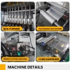 Automatic Auger Filling 8 Lanes 2g 10g Meal Replacement Powder Stick Packing Machine