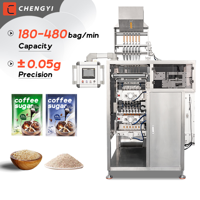Automatic coffee powder sugar Granule mixed Stick packing machine coffee packing machine coffee sachet packing machine Automatic coffee powder sugar Granule mixed Stick packing machine coffee packing machine coffee sachet packing machine