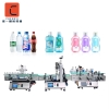 Automatic Desktop Liquid Filling Machine Water Oil Sauce Juice Liquid Filling Capping Machine Labeling Machine