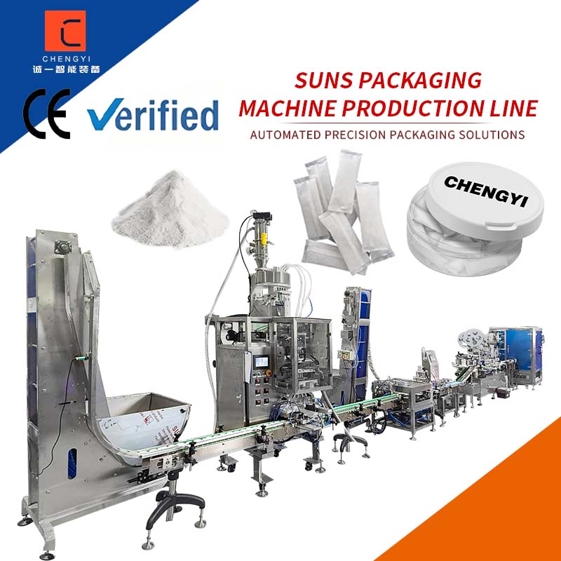 Automatic Snus Tobacco Production Packing Line Snus Powder Filter Paper Packing Machine Snus Can Filling Packing Machine