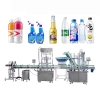 Multi Heads 6 Nozzles Liquid Filling Machine 250ml 1000ml Water Bottle Glass Plastic Bottle Sealing And Filling Machine