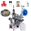 Manufacturer Semi Automatic Adhesive Front And Back Double Side Labeling Machine