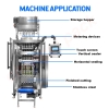 High Speed Automatic 6 lane Liquid Sports Gel Irregular Sachet Packing Machine