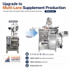 Fully Automatic Vffs Ketchup Packing and Filling Machine Multi Lane 4 Sides Seal Sachet Tomato Sauce Packing Machine
